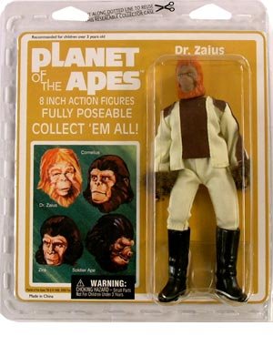 Planet of the Apes Mego Style - Dr. Zaius Action Figure
