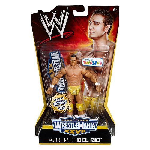 WWE Mattel Wrestlemania XXVII - Alberto Del Rio Action Figure
