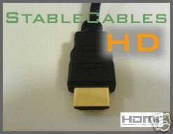 PREMIUM NEW HDMI Cable 6 ft 1080p 1.3 Gold for HDTV PS3