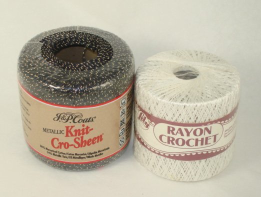Knit Cro Sheen and rayon Crochet by Lily