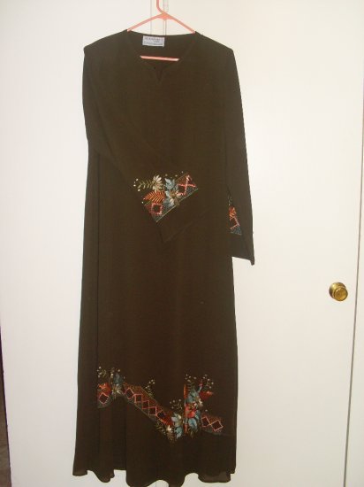 Al Karam Abaya - Floral Abaya