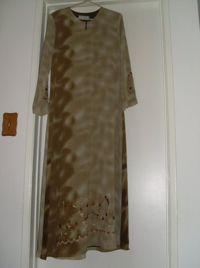 Al Karam Abaya - Light olive