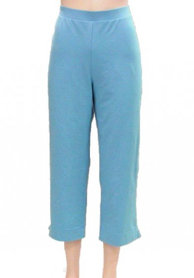 Weekenders NEW Aqua #200 Capri Yoga Pants M