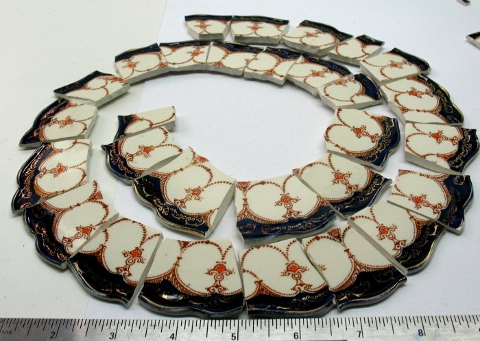 Broken China Mosaic Tiles