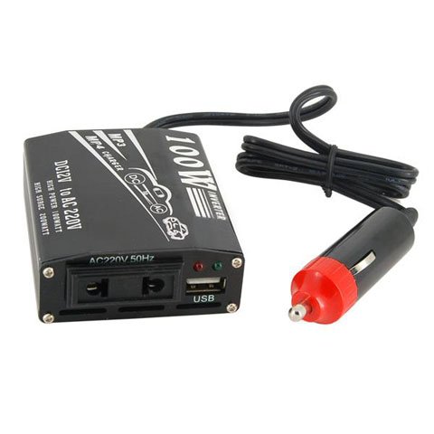 100W DC 12V to AC 220V Power Inverter Free Shipping