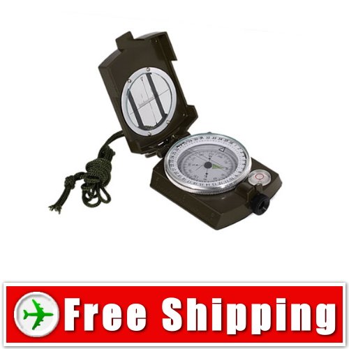 Metal Prismatic Compass - Military Compass- Outdoor Camping