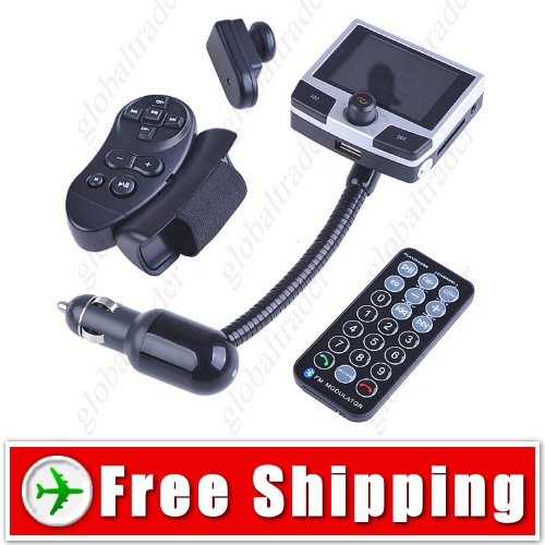Car Kit 2GB Memory 2.2inch MP4 Player with Bluetooth FREE SHIPPING