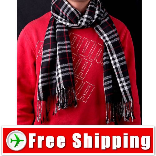 Unisex Checkered Pattern Style Scarf Outdoors Stylish FREE SHIPPING