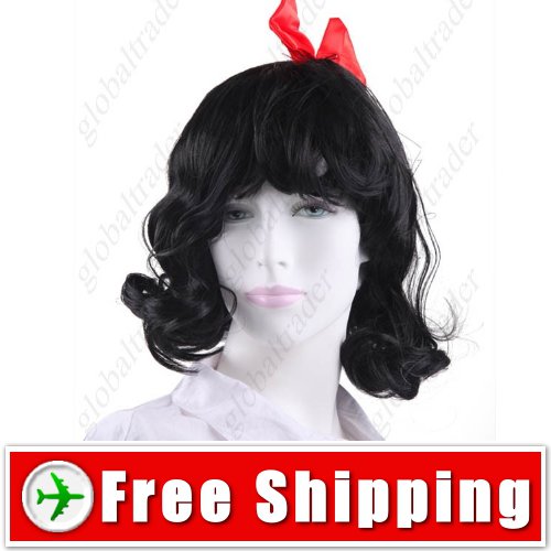 Synthetic Princess Curly Wig with Bowknot Hairpiece FREE SHIPPING
