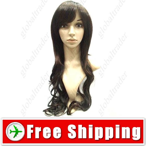 Sweet Doll Style Long Hair with Curl Drops Wig Hairpiece FREE SHIPPING