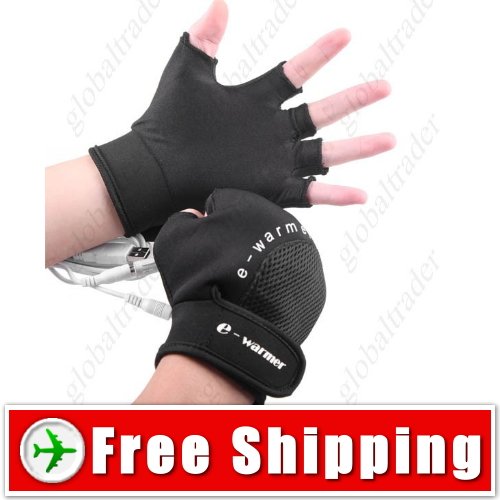 Professional USB Powered Heated Warm Gloves for Unisex FREE SHIPPING