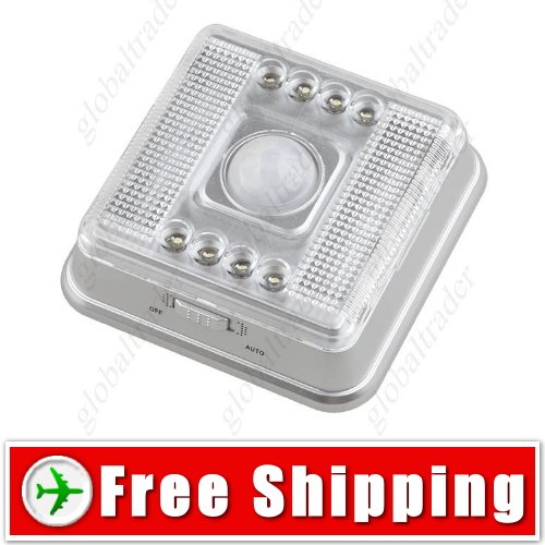 Auto Passive Infrared Motion Activated Sensor Lamp FREE SHIPPING