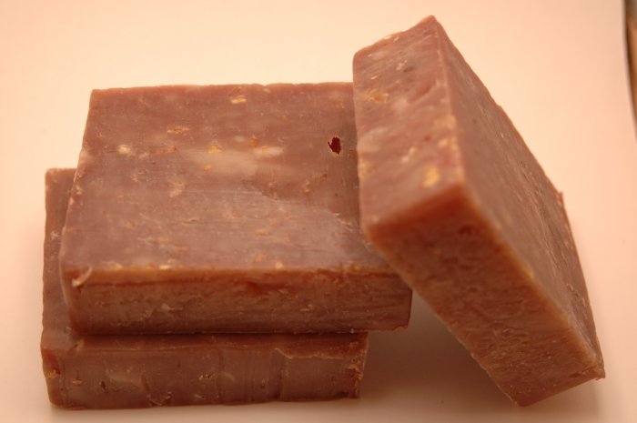 Milk, Oatmeal, and Honey Soap
