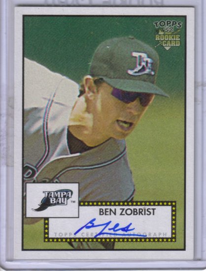 2006 Topps 52 Signatures Ben Zobrist J #BZ
