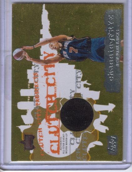 2006-07 Topps Clutch City Prospects Relics Channing Frye B #CF