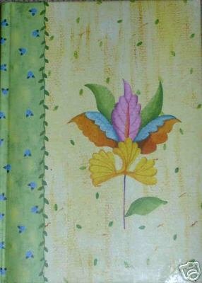 Yellow Padded Flower Garden Journal Lined for Writing