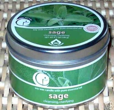 Sage Aromatherapy Soy Candle
