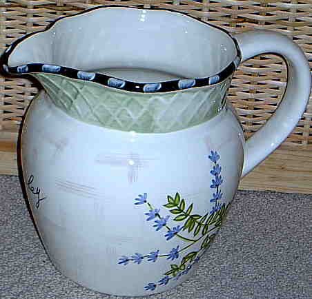 Herb Garden Pitcher