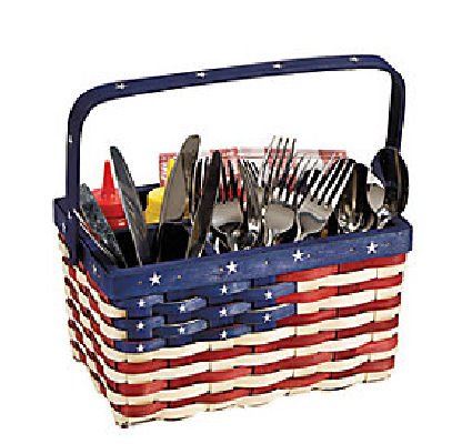 Patriotic Utensil Caddy