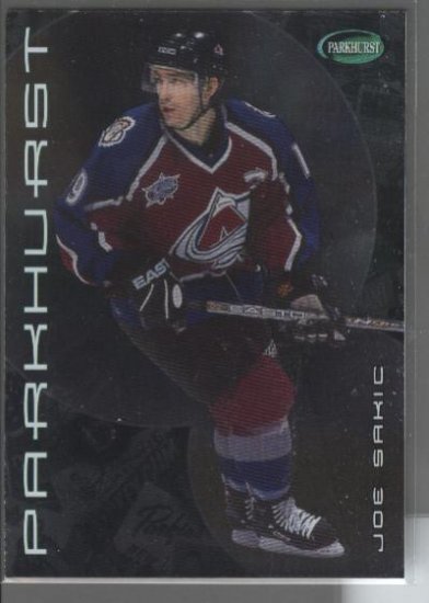 Joe Sakic 02 Parkhurst Silver #d 124/500