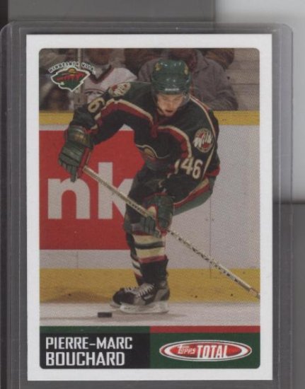 Pierre-Marc Bouchard ROOKIE Topps Total card