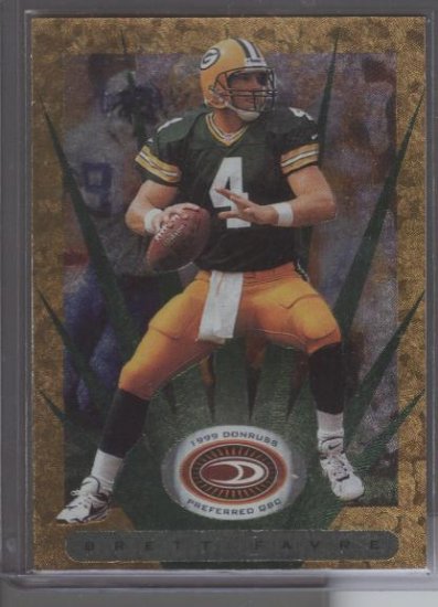 Brett Favre '99 Donruss QBC Gold