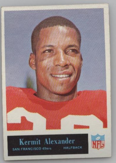 Kermit Alexander - 1965 Philadelphia Card Co.