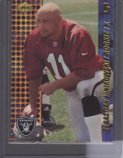 Sebastian Janikowski C.E. T3 Rookie Card NR