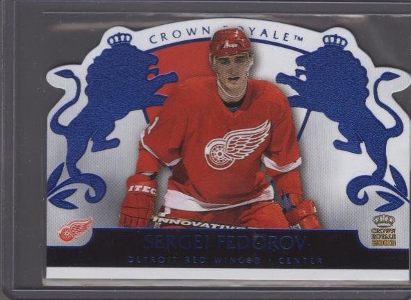Sergei Fedorov Crown Royale BLUE Card