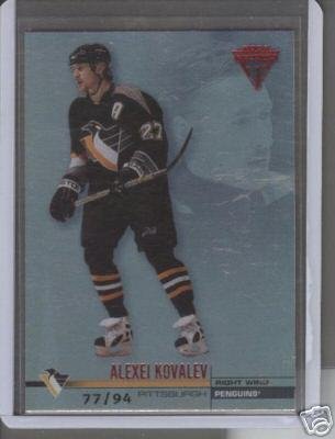 Alexei Kovalev 01-02 Titanium Hobby Parallel