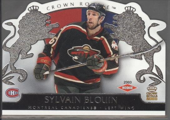 Sylvain Blouin Crown Royale Rookie Card