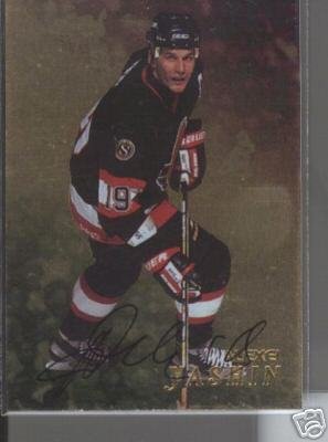 Alexei Yashin '99 BAP GOLD Autograph Card