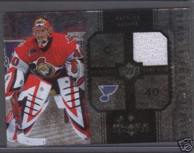 Patrick Lalime 06 Black Diamond Jersey Card