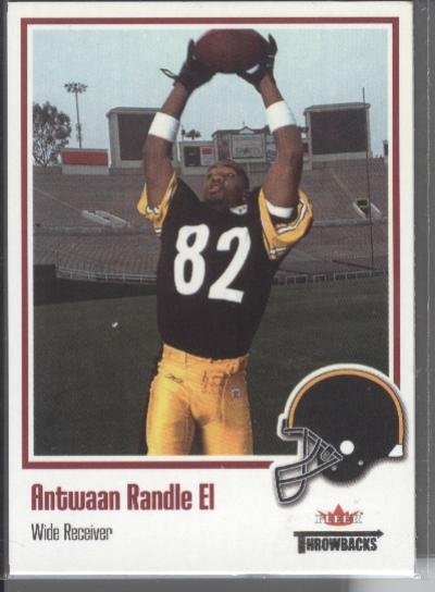 Antwaan Randle El '02 Fleer Throwbacks Rookie