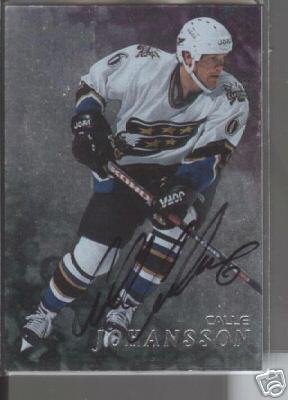Calle Johansson '99 BAP Autograph Card