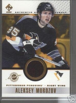 Alexei Morozov '02 Private Stock Jersey Card