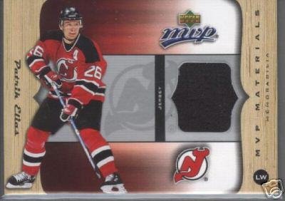 Patrick Elias '06 MVP MATERIALS Game-Worn Jersey Card