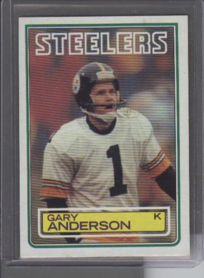 Gary Anderson 1983 Topps ROOKIE Card MINT