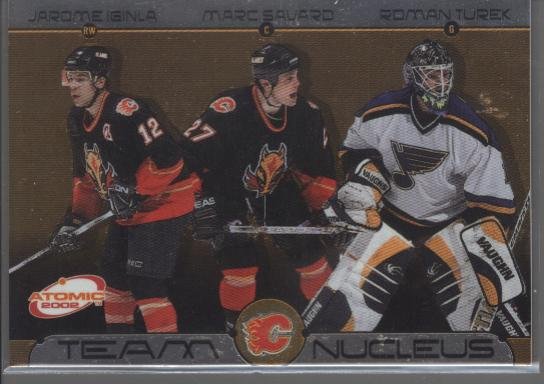 Calgary Flames 2002 Atomic Team Nucleus Card