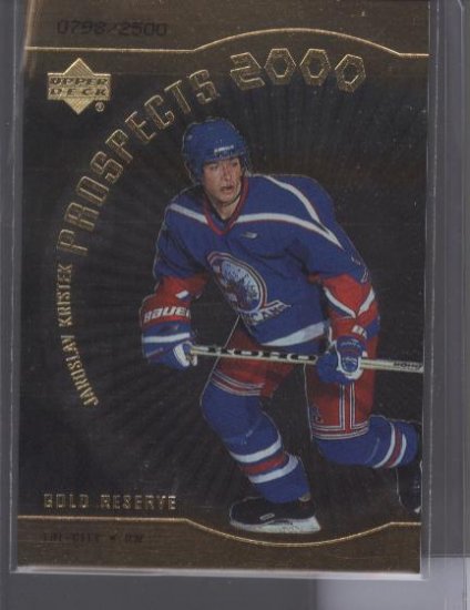 Jaroslav Kristek UD GOLD Reserve SP RC #d