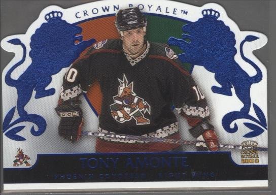 Tony Amonte Crown Royale BLUE Card