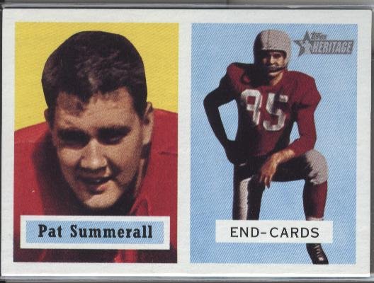 Pat Summerall 1957 Reprint - Topps Heritage 2002
