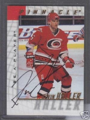 Kevin Haller '98 Pinnacle Be A Player Autograph