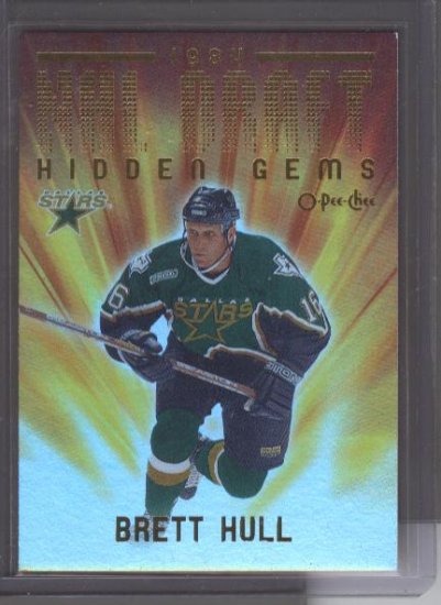 Brett Hull 00-01 OPC NHL Draft Hidden Gems Card