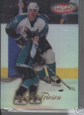 Jeff Friesen '99 Topps Gold Label Class 1 RED #d 98/100