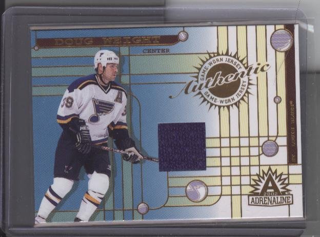 Doug Weight Adrenaline Game-Worn Jersey card