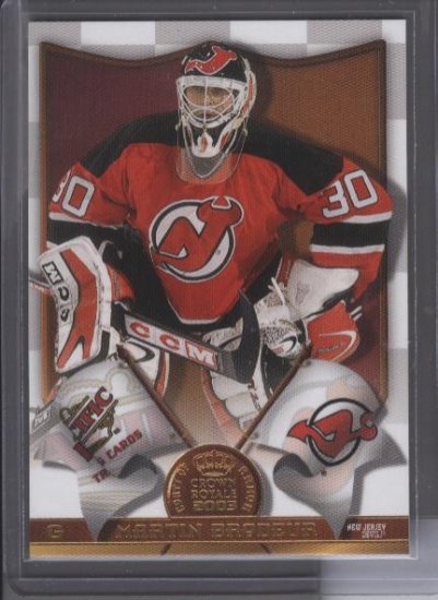 Martin Brodeur Coats of Armor Crown Royale