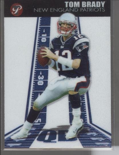 Tom Brady 2004 Topps Pristine Card