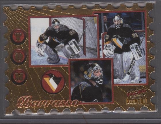 Tom Barrasso 98 Revolution Return to Sender Die Cut Card