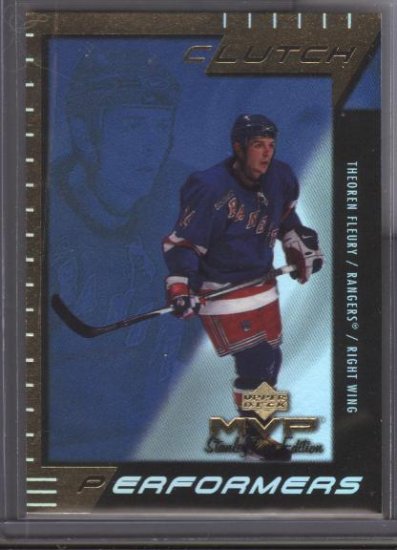 Theoren Fleury MVP SC Clutch Performers card